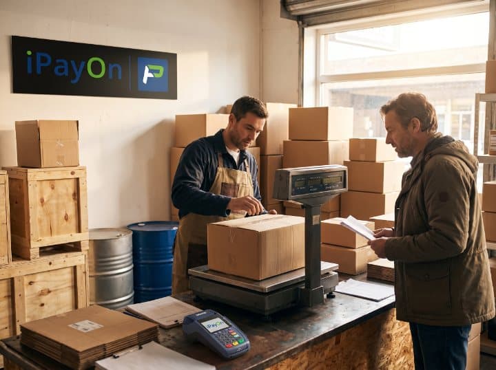 Cargo shop, Preston — running iPayOn