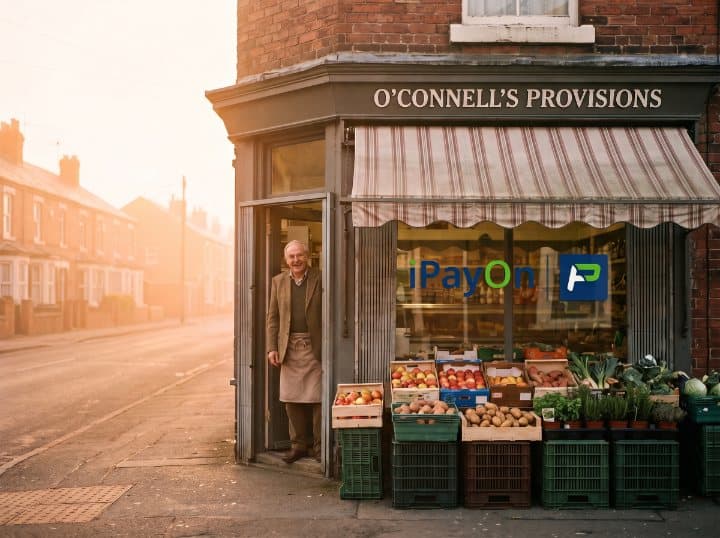 Corner shop, Bradford — running iPayOn